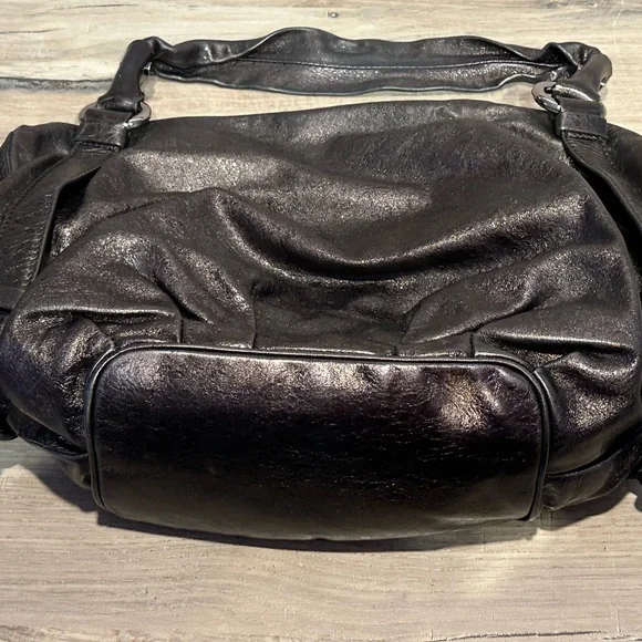 SOLD Celine Black Leather Bag - Picture 14 of 16